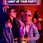 🔥Hot Sale 50% OFF🔥 Mini Colorful LED Finger Lights – Party Glow Finger Flashlights with Elastic Band