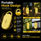 Portable Ultrasonic Pest Repeller with Hanging Hook for Car
