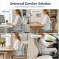 🪑 54% OFF! Ergonomic Memory Foam Seat Cushion – Back Support for Home, Office & Car 💺