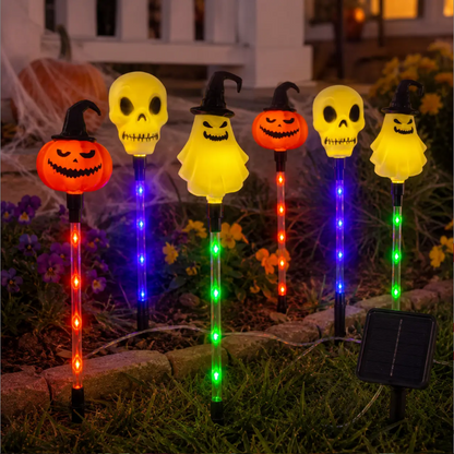 Waterproof Halloween Pumpkin Stake Lights 