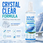 ☀️ Advanced Solar Panel Cleaner Spray – pH Neutral Formula Removes Bird Droppings & Lichen, Streak-Free🛡️✨