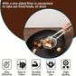 ✨ 2-in-1 Stainless Steel Food Tongs & Oil Strainer – Integrated Fine Mesh, Durable 410 Steel & Ergonomic Comfort Handle – Scoop, Drain & Hold Fried Foods with Ease 🥢