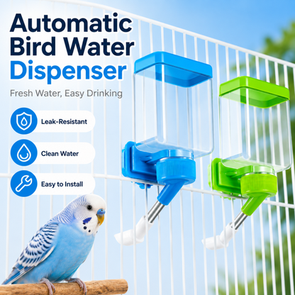 Leak-Resistant Automatic Bird Water Dispenser