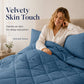 🛏️Winter Essentials - 60% OFF✨ 3-Piece Quilted Comforter Set – Soft Microfiber Duvet with Pillowcases