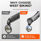 360-Degree Rotatable Bike Handlebar Mirror