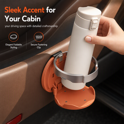 🚗 50% OFF NOW!! 🥤Multifunctional foldable cup holder for car doors, beverages