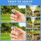 Adjustable Misting Cooling System with Flexible Nozzles