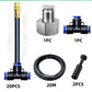 Adjustable Misting Cooling System with Flexible Nozzles