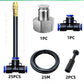 Adjustable Misting Cooling System with Flexible Nozzles