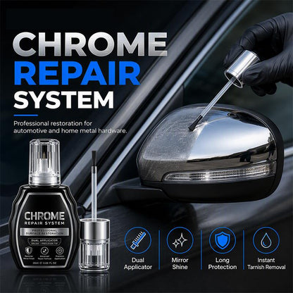 ⏳🔥LIMITED-TIME 50% OFF! ⏰🚗Buy 1 Get 1 Free! ✨Professional Chrome Repair Pen
