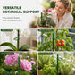 Green Plastic Plant Support Stakes with Adjustable Clasps for Garden Flowers