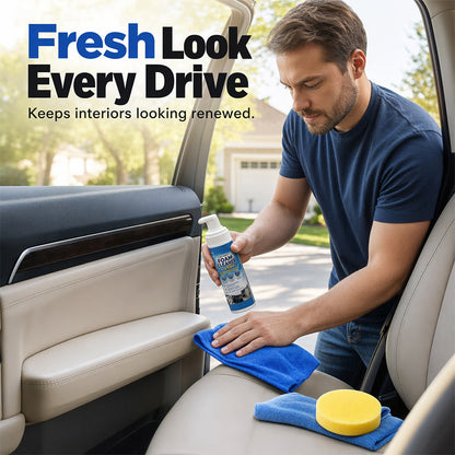 Multi-Functional Foam Cleaner for Car Interior Leather and Vinyl Restorer 5