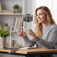 Flexible Gooseneck Phone Holder for Bed & Desk