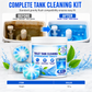 🚽✨Effervescent Toilet Bowl & Tank Cleaning Tablets – Fast-Acting, Deep Clean, Removes Stains & Odors