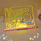 🎨 Glowing Acrylic Drawing Board – 50% OFF! LED-lit display, wipe & redraw, 3 sizes, stand included – creative desk art that glows. 🖍️