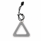 Hanging Bicycle Saddle Reflective Triangle for Cycling Safety Warning