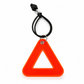 Hanging Bicycle Saddle Reflective Triangle for Cycling Safety Warning