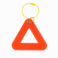 Hanging Bicycle Saddle Reflective Triangle for Cycling Safety Warning