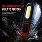 🔦 Rechargeable COB LED Work Light – Magnetic Base & 360° Rotation