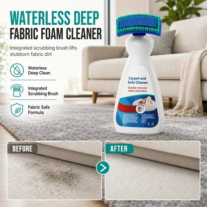 ⏰LIMITED-TIME 50% OFF! 💥Waterless Fabric Foam Cleaner - Clean Rugs & Sofas Instantly!