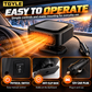Portable Car Heater Defroster with 360-Degree Rotating Base