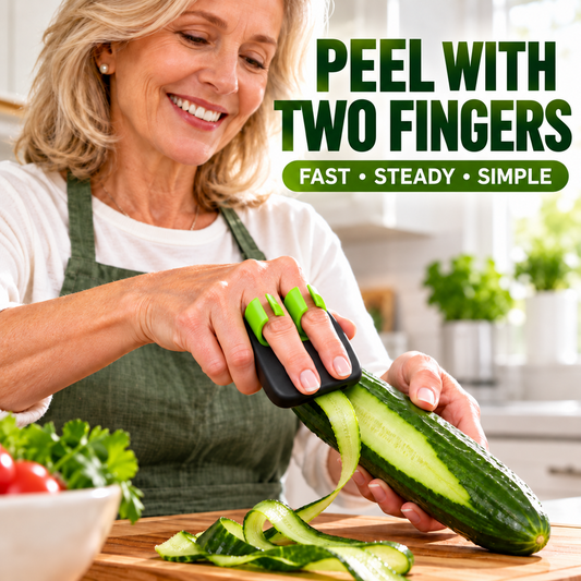 🥕 Two-Finger Vegetable Peeler | Buy & Get Free