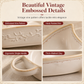 Retro Ceramic Divided Baking Dish with Single Handle