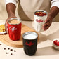 ☕ Smart Thermal Cup: LED Temp Display, 316 Steel, 12H Insulation, Leakproof,