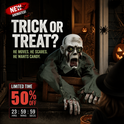 🎉🔥LIMITED-TIME 50% OFF! | Free Shipping🔥Halloween Horror Model Crawling Ghost