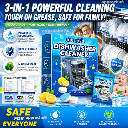 Deep Cleaning Dishwasher Effervescent Tablets