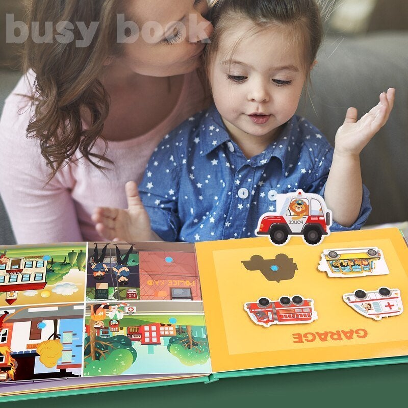Montessori Busy Book pour que les enfants développent des compétences d'apprentissage