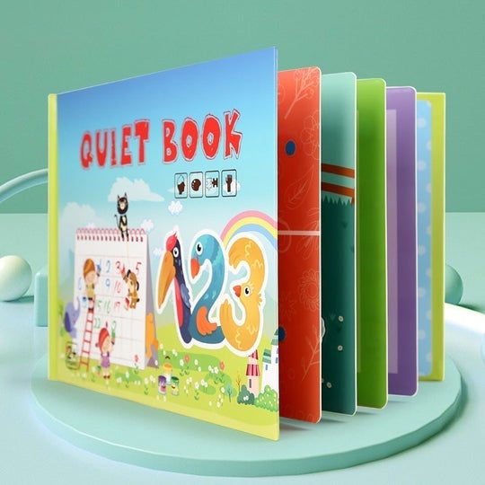 Montessori Busy Book pour que les enfants développent des compétences d'apprentissage-6