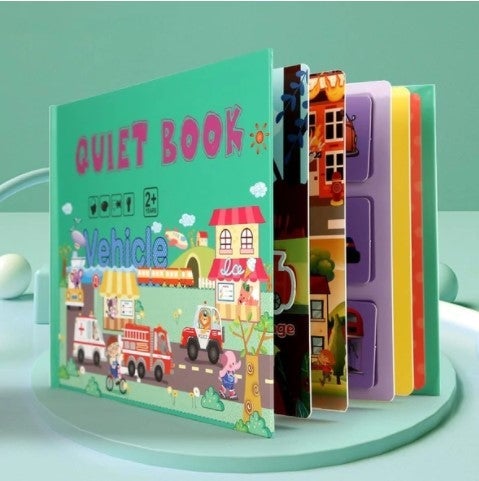 Montessori Busy Book pour que les enfants développent des compétences d'apprentissage-3