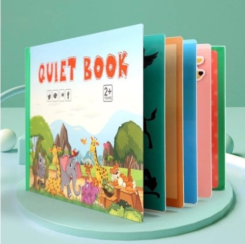 Montessori Busy Book pour que les enfants développent des compétences d'apprentissage-9